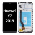 Huawei Y7 (2019) LCD / OLED touch screen with frame (Original Service Pack) [BLACK] H-262